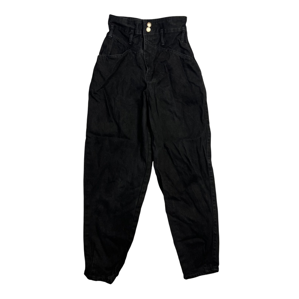 High-Waisted Black Women's Jeans